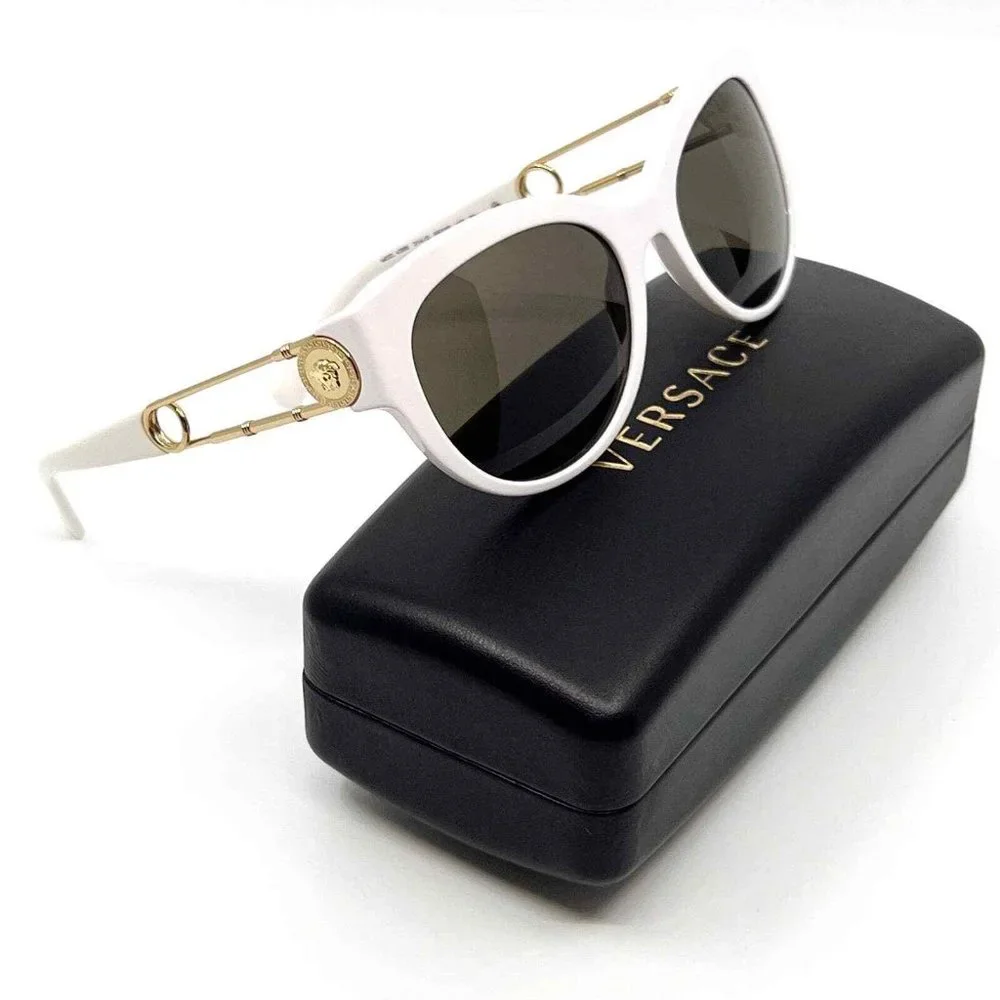 Rare Versace White Womens Sunglasses - Picture 2 of 8